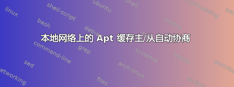 本地网络上的 Apt 缓存主/从自动协商