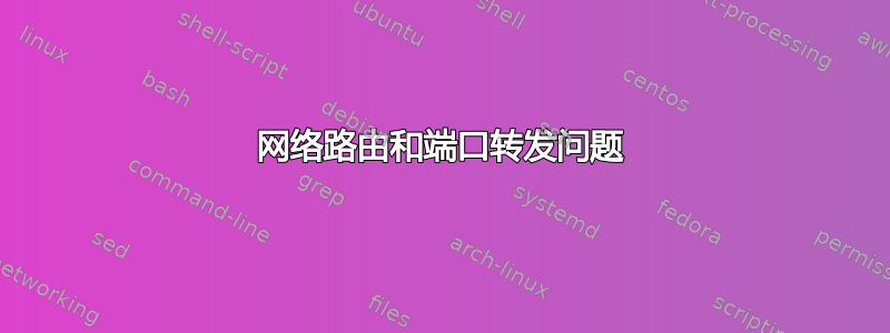 网络路由和端口转发问题