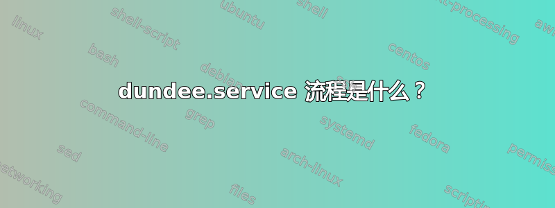 dundee.service 流程是什么？