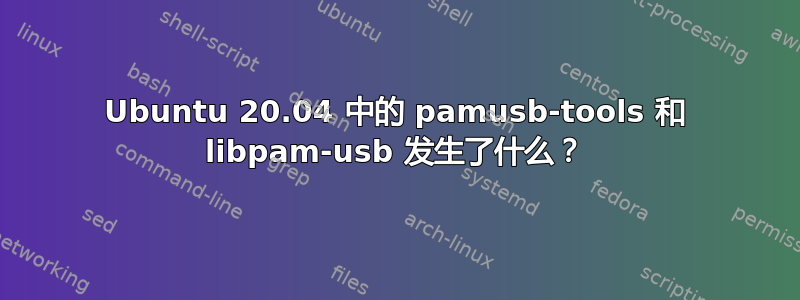 Ubuntu 20.04 中的 pamusb-tools 和 libpam-usb 发生了什么？