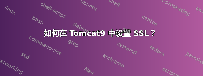 如何在 Tomcat9 中设置 SSL？