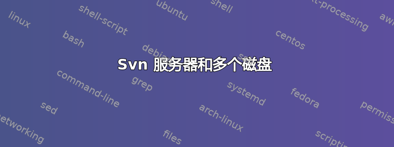 Svn 服务器和多个磁盘