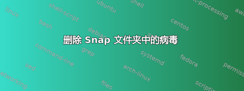 删除 Snap 文件夹中的病毒