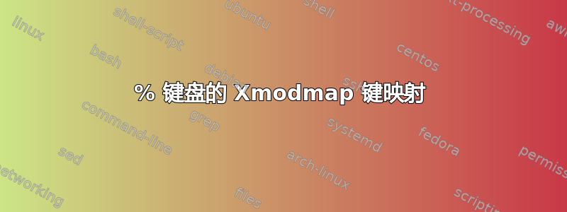 60% 键盘的 Xmodmap 键映射