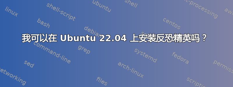 我可以在 Ubuntu 22.04 上安装反恐精英吗？