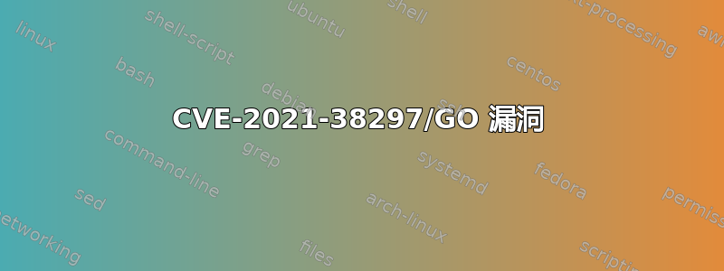 CVE-2021-38297/GO 漏洞