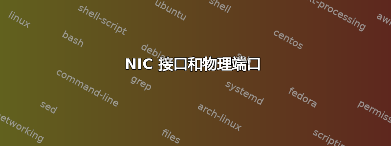 NIC 接口和物理端口