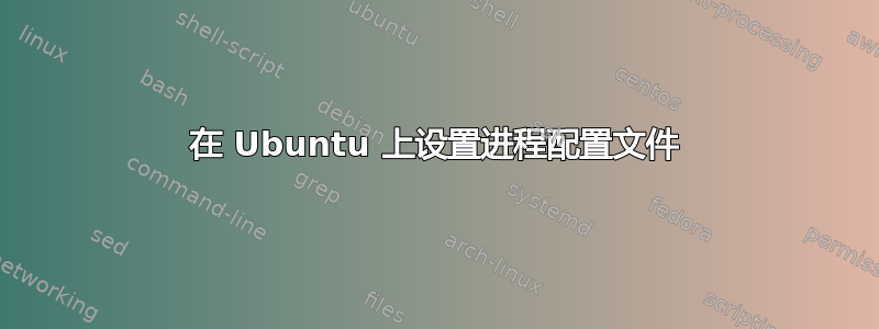 在 Ubuntu 上设置进程配置文件