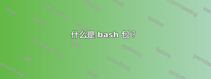 什么是 bash 包？