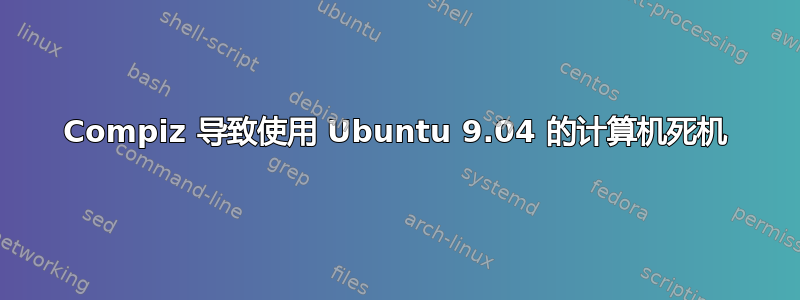 Compiz 导致使用 Ubuntu 9.04 的计算机死机