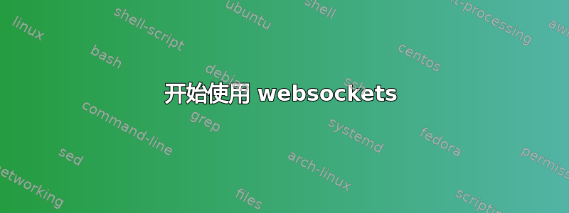 开始使用 websockets