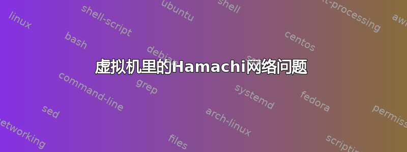 虚拟机里的Hamachi网络问题