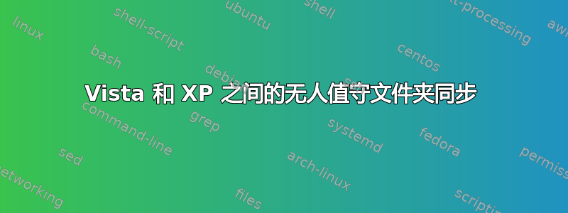 Vista 和 XP 之间的无人值守文件夹同步