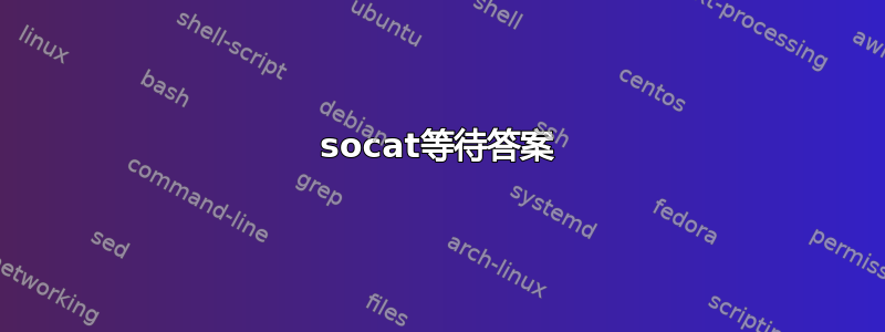 socat等待答案