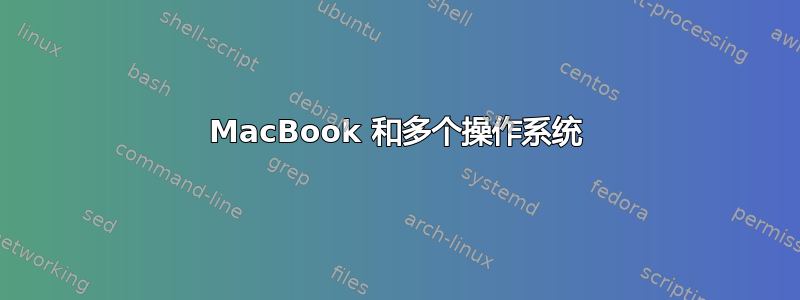 MacBook 和多个操作系统