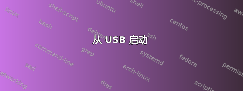 从 USB 启动