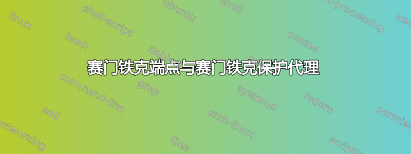 赛门铁克端点与赛门铁克保护代理