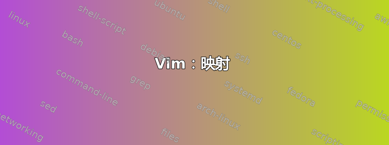 Vim：映射