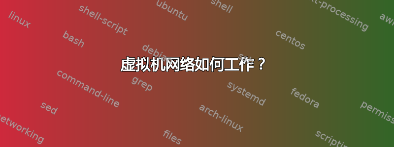 虚拟机网络如何工作？