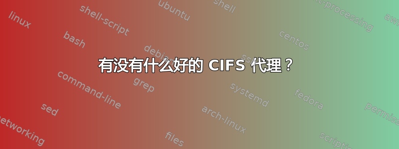 有没有什么好的 CIFS 代理？