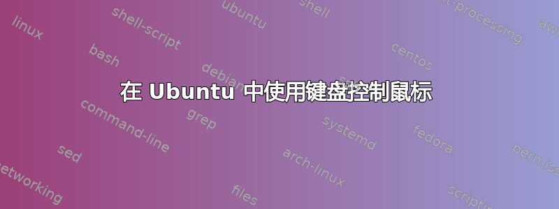 在 Ubuntu 中使用键盘控制鼠标