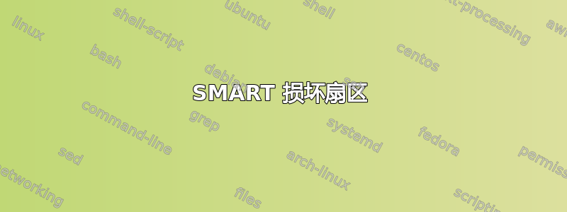 SMART 损坏扇区