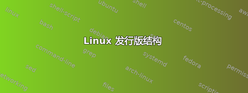 Linux 发行版结构