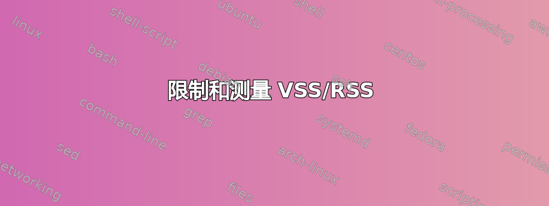 限制和测量 VSS/RSS