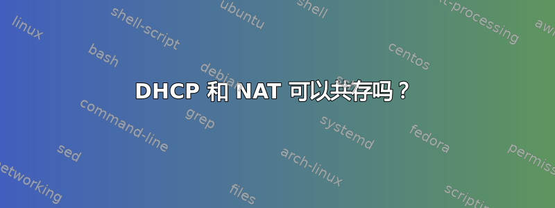 DHCP 和 NAT 可以共存吗？