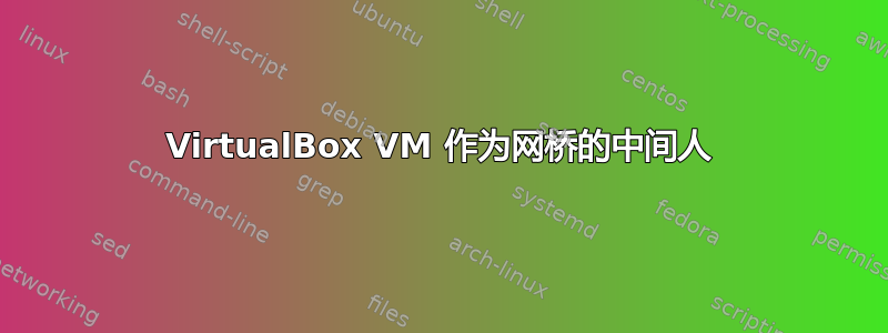 VirtualBox VM 作为网桥的中间人