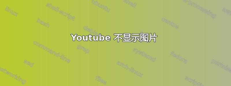 Youtube 不显示图片