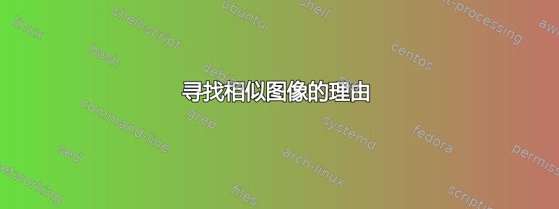 寻找相似图像的理由