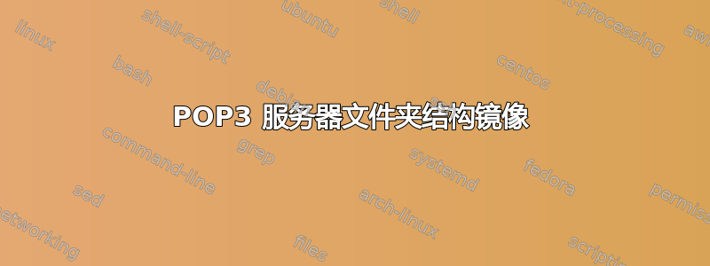 POP3 服务器文件夹结构镜像