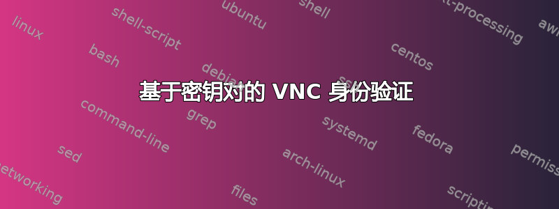 基于密钥对的 VNC 身份验证