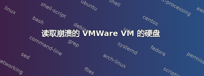 读取崩溃的 VMWare VM 的硬盘