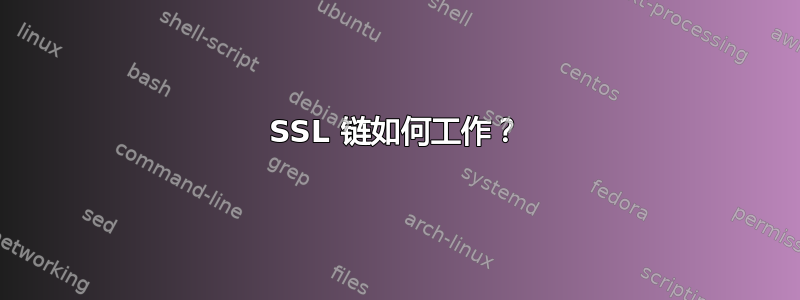 SSL 链如何工作？