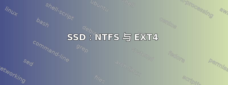 SSD：NTFS 与 EXT4