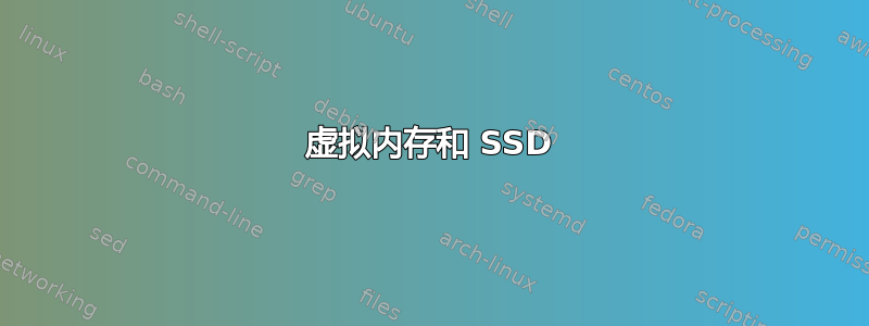 虚拟内存和 SSD