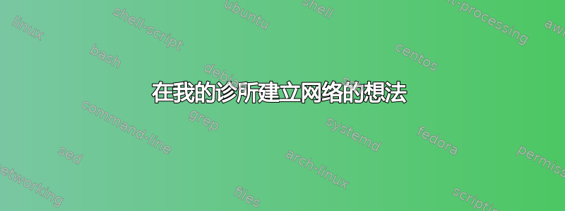 在我的诊所建立网络的想法