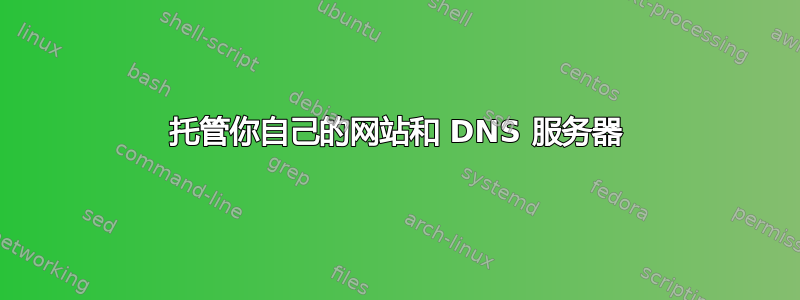 托管你自己的网站和 DNS 服务器