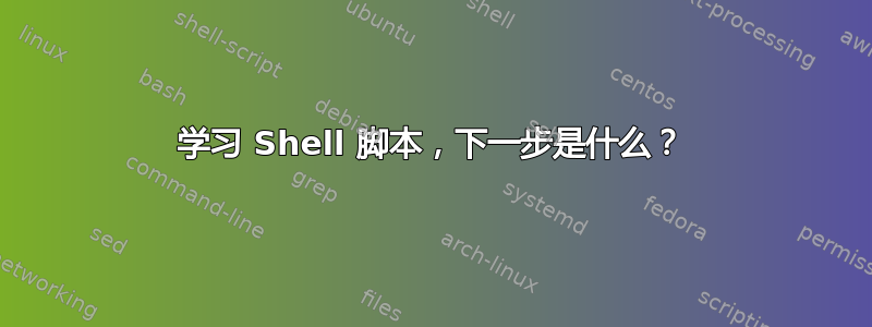 学习 Shell 脚本，下一步是什么？