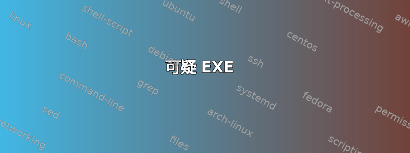 可疑 EXE 