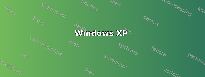 Windows XP