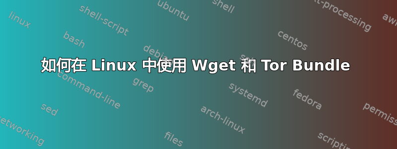 如何在 Linux 中使用 Wget 和 Tor Bundle