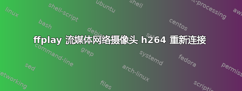 ffplay 流媒体网络摄像头 h264 重新连接