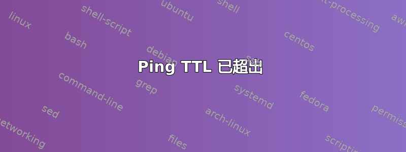 Ping TTL 已超出