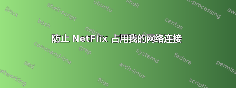 防止 NetFlix 占用我的网络连接