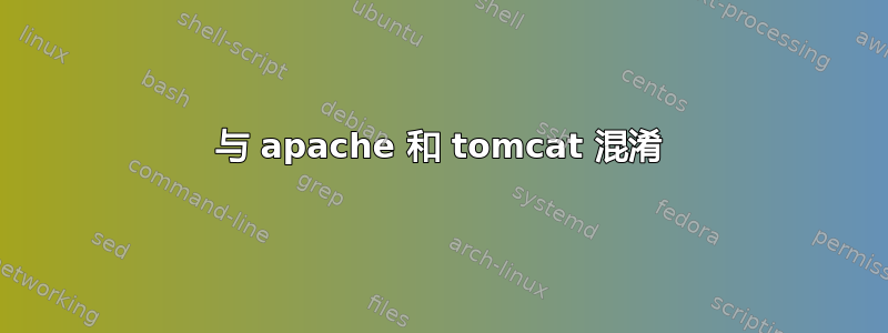 与 apache 和 tomcat 混淆