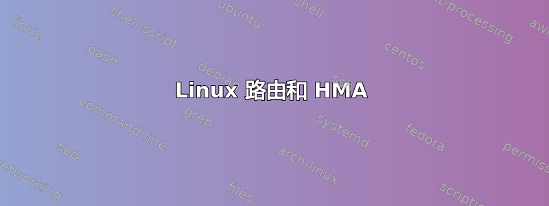 Linux 路由和 HMA