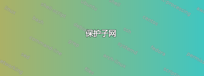 保护子网